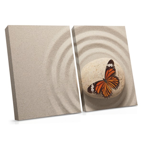 Zen Butterfly liivale Canvas Print