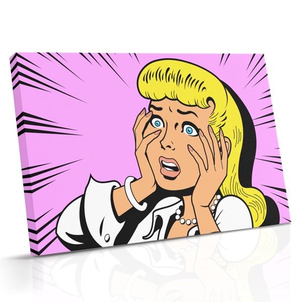 Lienzo Pop Art Sorpresa