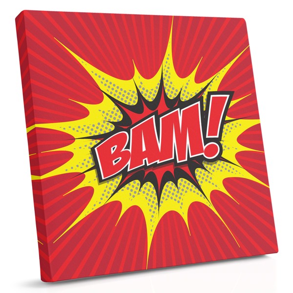 Lienzo Pop Art BAM! Cómic