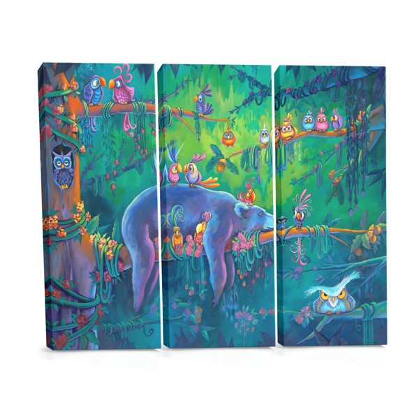 The Lazy Bear Canvas Print