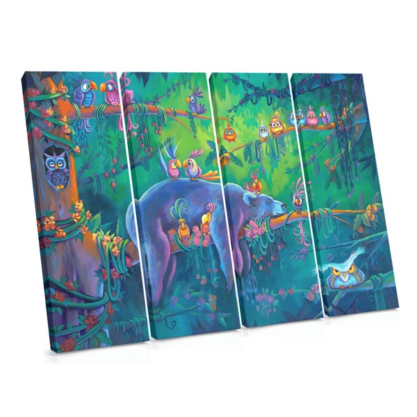 De Luie Beer Canvas Print