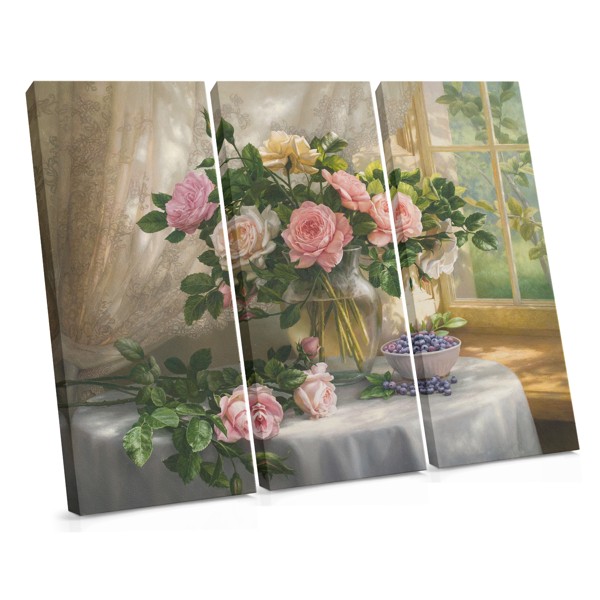 Spring Bouquet Canvas Print - Fresh Florals