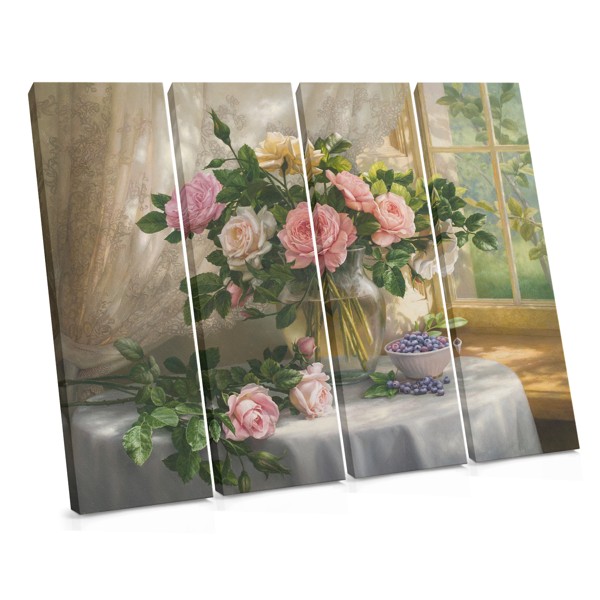 Spring Bouquet Canvas Print - Fresh Florals