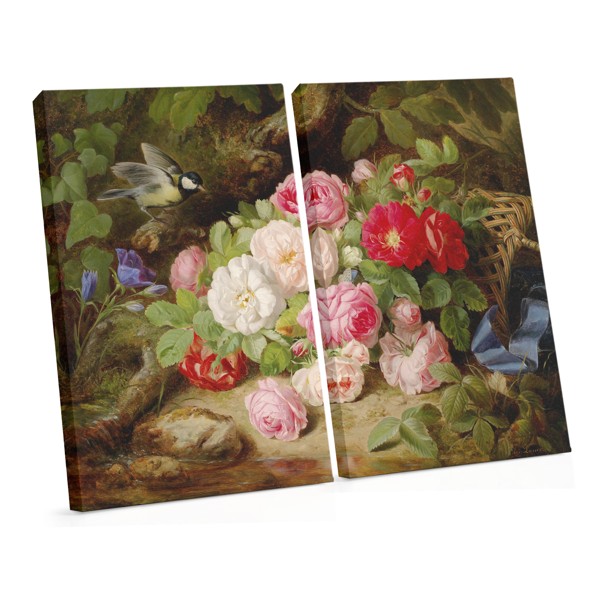 Stampa su Tela Profumo delle Rose