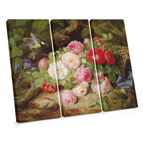 Fragrance of the Roses Canvas Print