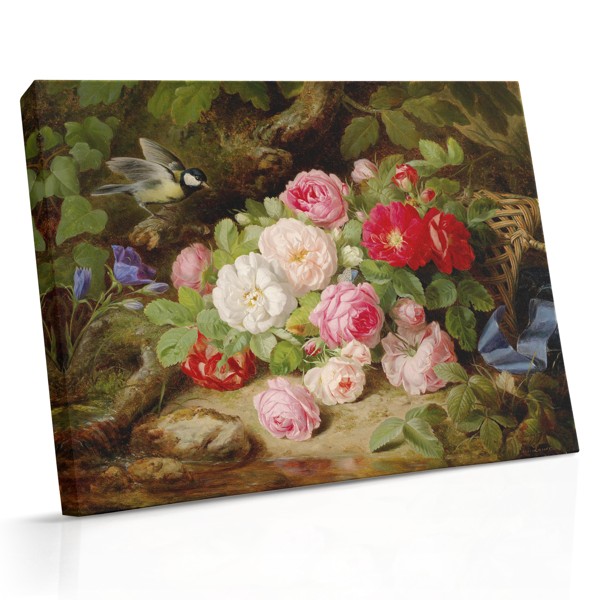 Rosblommors Doft Canvastryck
