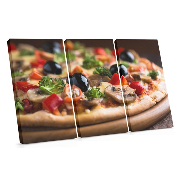 Lámina de Lienzo de Pizza Individual