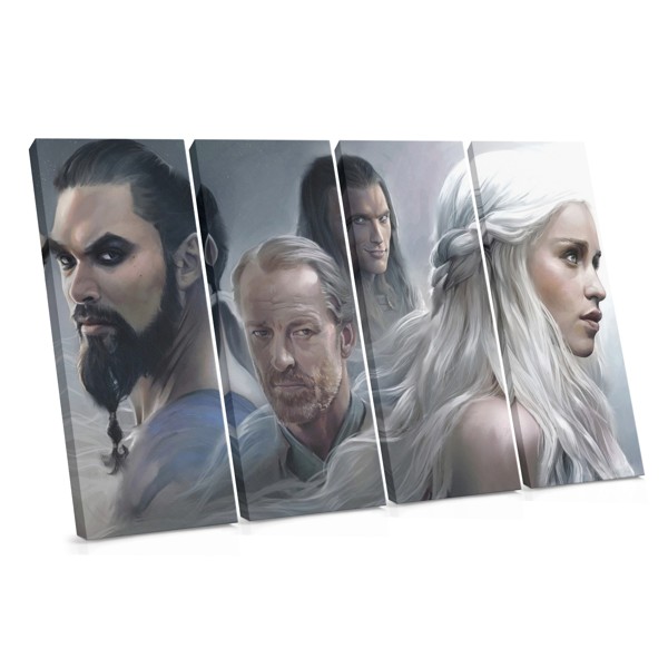 Fantasy Slot Fæstning Lærredstryk