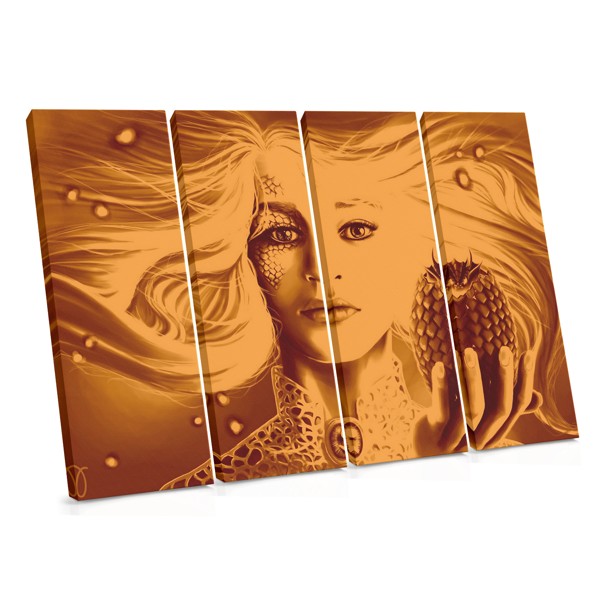 Game of Thrones Fantasy Szene Leinwanddruck