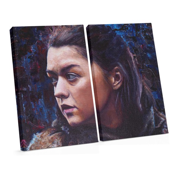 Game of Thrones Draakon ja Troon Kanvaspilt