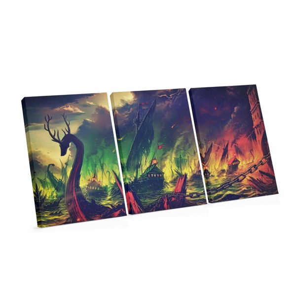 Game of Thrones Dragon Fantasy Canvas Print