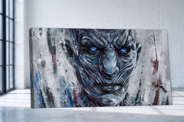 Game of Thrones fantasy scéna tlač na plátne - na stene v interiéri