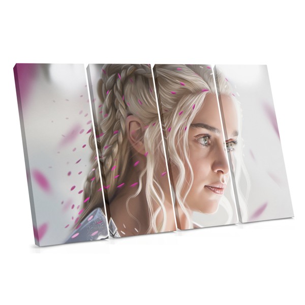 Game of Thrones Fantasy Slot Canvas Print