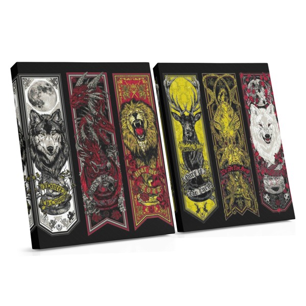 Stampa su Tela Silhouette Drago Game of Thrones