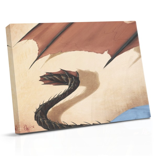 IJsdraak Vlucht Canvas Print - Game of Thrones Geïnspireerd