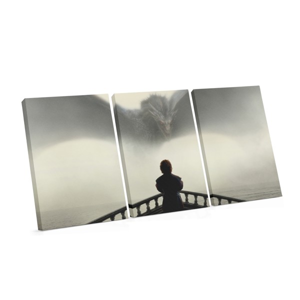 Game of Thrones Dragon Fantasy Canvas Print