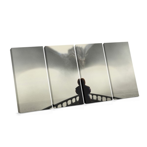 Game of Thrones Dragon Fantasy Canvas Print