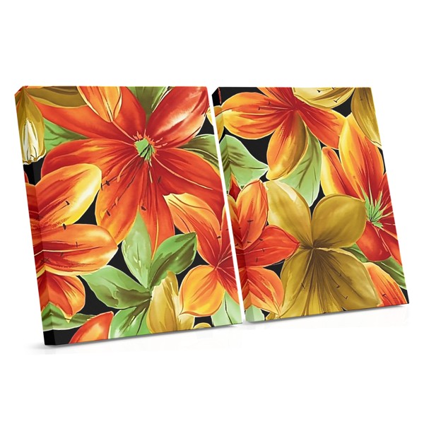 Lentebloemen Canvas Print