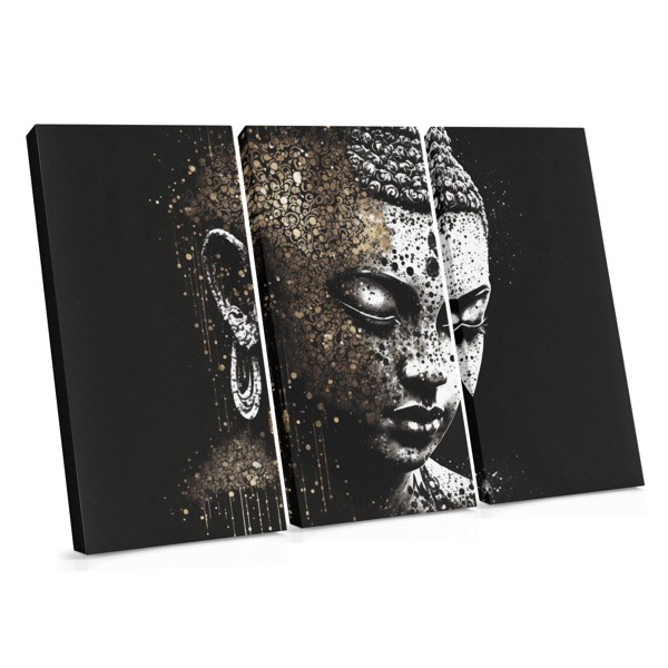 Buddha Meditatsioon Kanvaspilt - Soojad Maapigmendid
